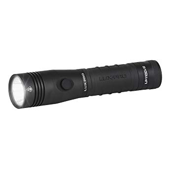 LUXPRO LP1100V2 Water Resistant 360 Lumen CREE LED Flashlight with TackGrip