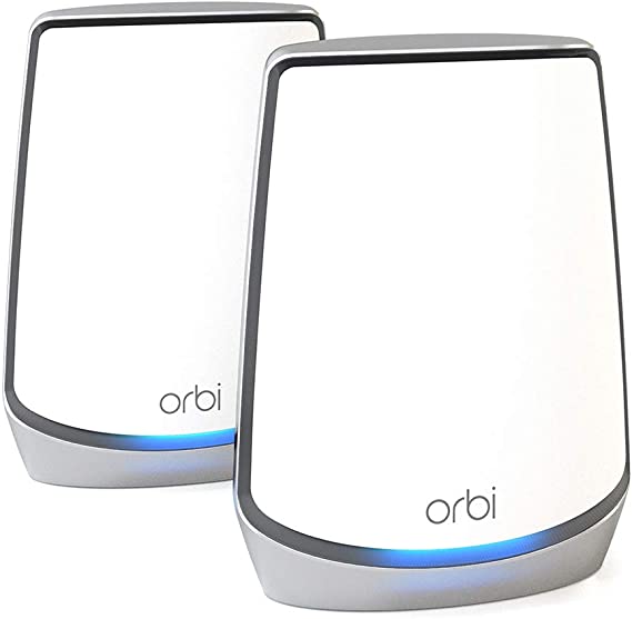 NETGEAR Orbi Whole Home Tri-Band Mesh Wi-Fi 6 System (RBK852) – Router with 1 Satellite Extender | Coverage Up to 5,000 Sq Ft and 60  Devices | 11AX Mesh AX6000 Wi-Fi (Up to 6Gbps)