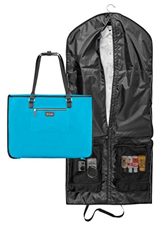 Biaggi Luggage Hangeroo Two-In-One Garment Bag   Tote