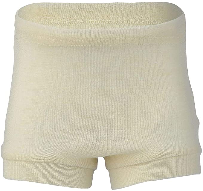 Organic Merino Wool Diaper Cover - Fine Knit Diaper Cover for Fitted Cloth Diaper