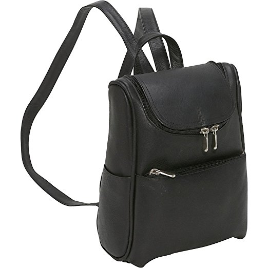 Le Donne Leather Women's Everyday Backpack Purse