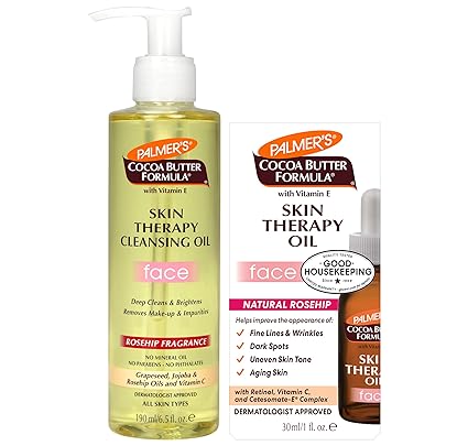 Palmer's Skin Therapy Oil Face bundle (Oil & Cleanser)