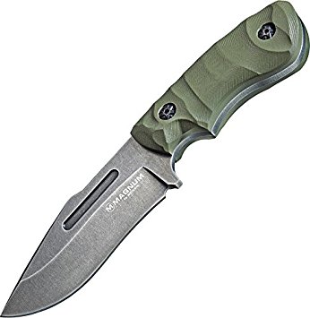 Boker Magnum 02LG113 Lil Giant Knife with 3 5/8 in. 440C Stainless Steel Blade, Green