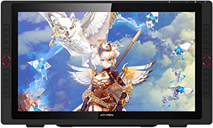 Graphic Monitor XP-PEN 22R Pro 21.5 Inch Drawing Pen Display with Two Dial Wheels and 20 Customizable Shortcut Keys with Passive Pen Tilt Supported