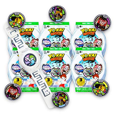 Yo-kai Watch Ultimate Collector Set -- Yokai Watch with 20 Medals (Series 1, Series 3)