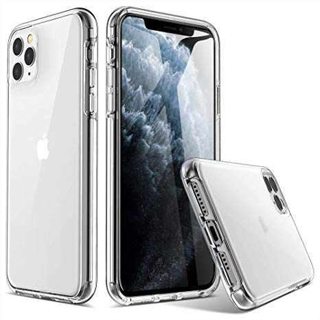 ULAK iPhone 11 Pro Max Case, Ultra Clear Hybrid Protective Case Slim Fit Transparent Anti-Scratch Shock Absorption Cover Designed Phone Case for iPhone Pro Max 6.5 ''(2019), HD Clear