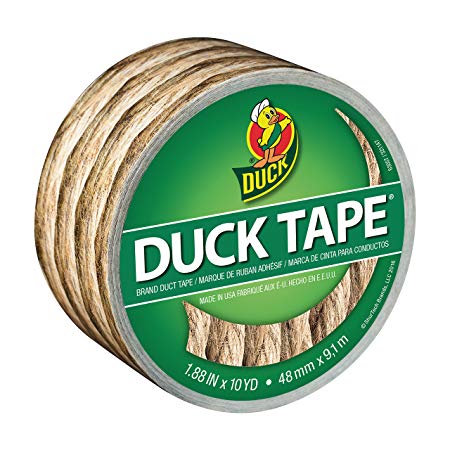 Duck Brand 284566 Printed Duct Tape, Rope, 1.88 Inches x 10 Yards, Single Roll