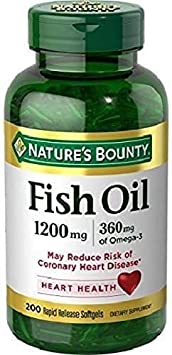 Fish Oil, 1 Pack - 200 Count