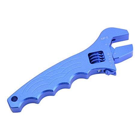 EVIL ENERGY AN 3-12 Wrench Spanner Fitting Tools Lightweight Adjustable Blue