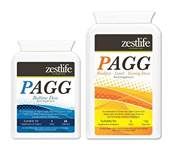 PAGG Stack TWO MONTHS SUPPLY - Tim Ferris NEW IMPROVED FORMULA. Zestlife's PAGG is the UKs highest grade formula available