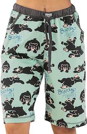 Lazy One Animal Pajamas for Women, Cute Pajama Shorts and Top Separates