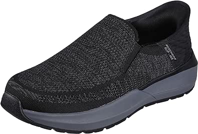 Skechers Men's Neville-Rovelo Slip-in Sneaker