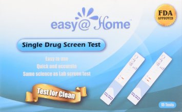 15 Pack EasyHome Marijuana thc Single Panel Drug Tests Kit - 15 Tests