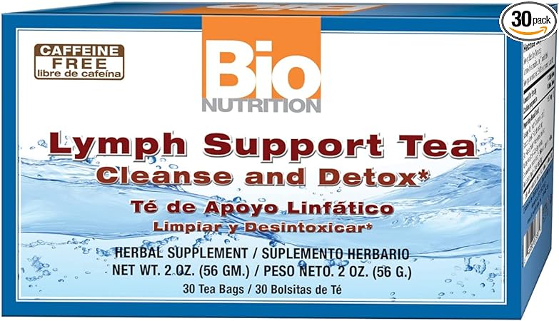 Bio Nutrition Lymph Support Tea Cleanse and Detox 30 Bag(S)