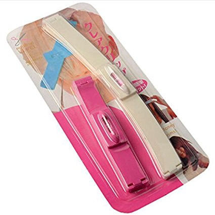 Healthcom Haircutting Hairstyling Salon Cutting Tools Cutting Your Own Hair At Home Kit Diy Hair Styling,1 Set(Pink)