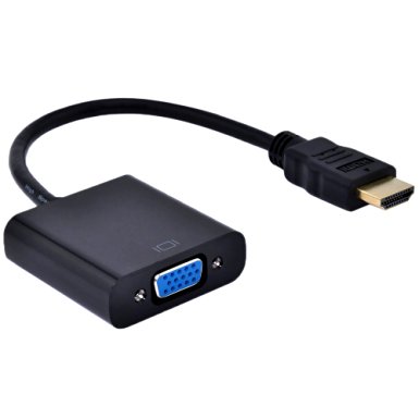 ZhiZhu® 1080P HDMI Input To VGA Converter Cable / Adapter - PC Laptop Raspberry Pi,Micro USB support