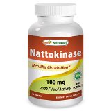 Best Naturals Nattokinase 2000 FU 100 Mg 90 Vegetarian Capsules