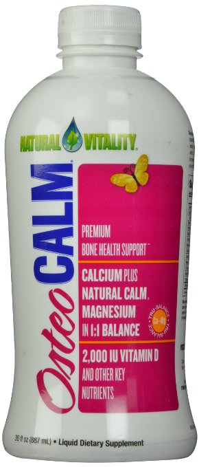 Natural Vitality Osteo Calm Diet Supplement, 30 Ounce