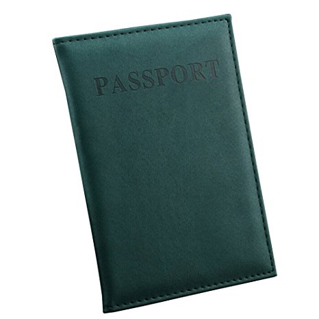 Gilroy Faux Leather Passport Case ID Card Holder Cover