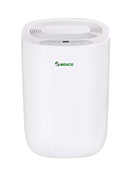 Meaco MeacoDry Dehumidifier ABC Range 12LW (White) ultra-quiet, energy efficient, laundry mode, auto-off, auto de-frost - Ideal for damp and condensation in the home