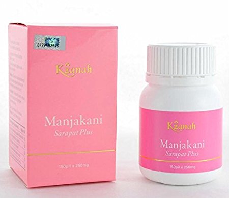 1 x Cosway Kzanah Manjakani Sarapat Plus ( 150 pills X 250mg ) : Tighten Vagina Restore Tone Eliminate Odor, Natutral Herbs for Vagina Tightening and Feel Like A Virgin