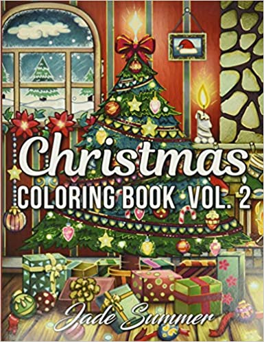 Christmas Coloring Book: An Adult Coloring Book with Fun, Easy, and Relaxing Designs (Volume 2) (Christmas Coloring Books)