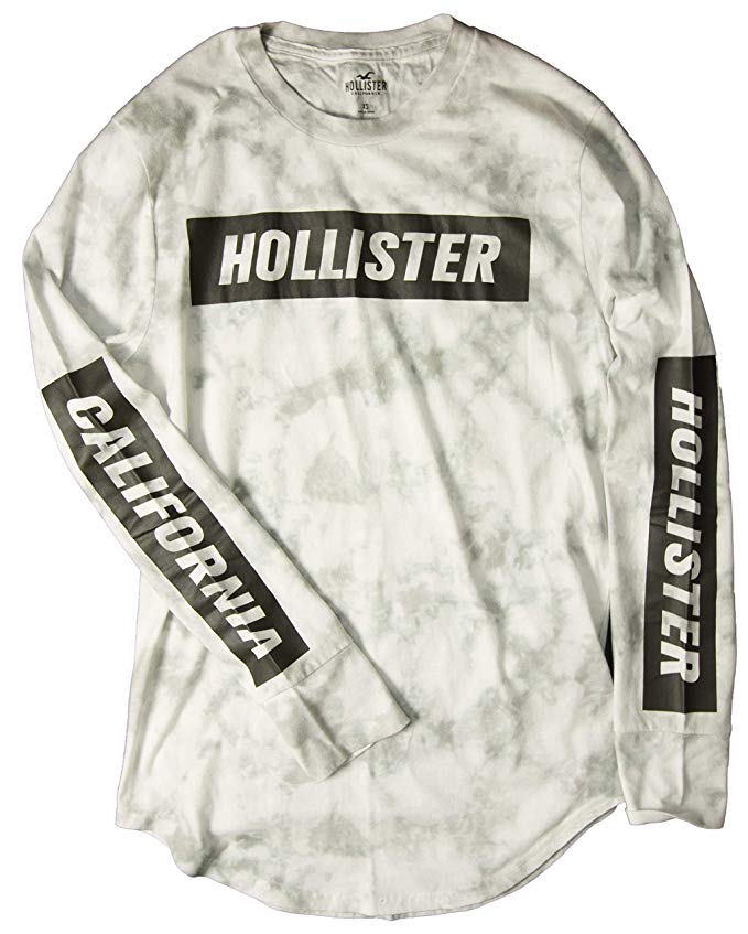 Hollister Men's Long Sleeve Tee T Shirt