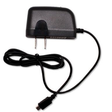 CoverON® Micro USB Home Wall Charger for Alcatel View / One Touch Ultra / OT-871A / OT-990 / OT-991 / OT-993 / OT-997D - Black