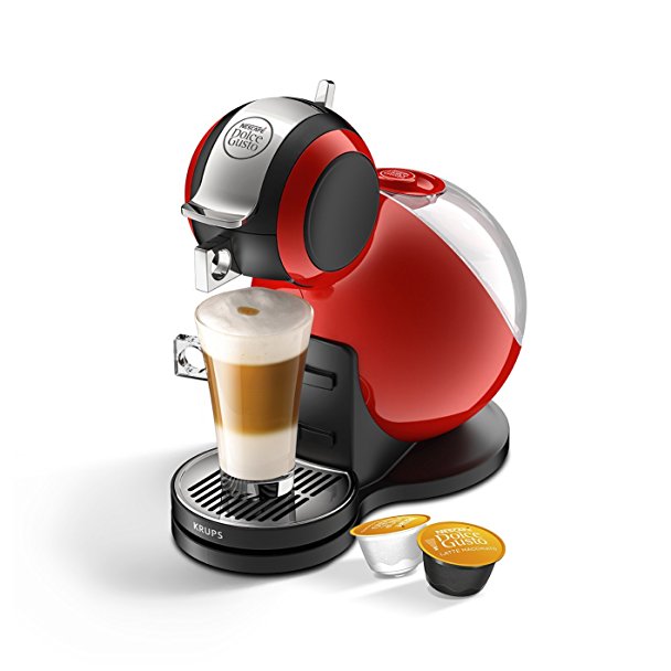 NESCAFE Dolce Gusto Melody 3 Manual Coffee Machine by Krups - Red by Krups