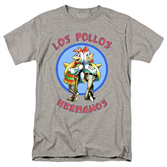 Popfunk Breaking Bad Los Pollos Hermanos T Shirt & Stickers