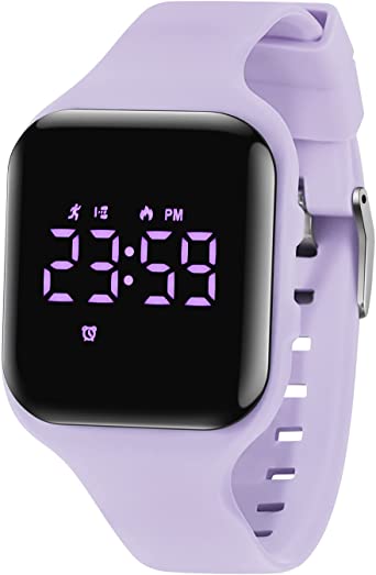 Kids Watches Digital Sport Watch for Girls Boys, Fitness Tracker with Alarm Clock, Stopwatch, No App Waterproof Watches for Teens Students Ages 5-12