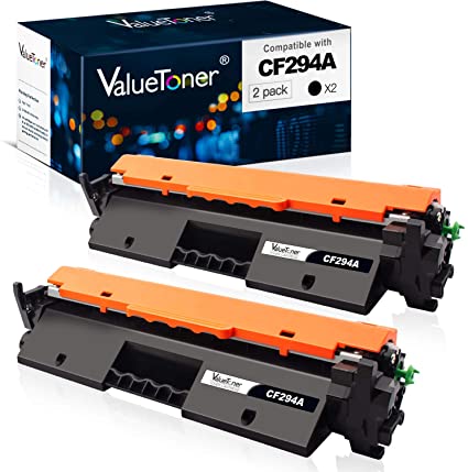 Valuetoner Compatible Toner Cartridge Replacement for HP 94A CF294A to use with Laserjet Pro MFP M148dw, M148fdw, M118dw, Laserjet M148, M118 Printer (Black, 2 Pack)