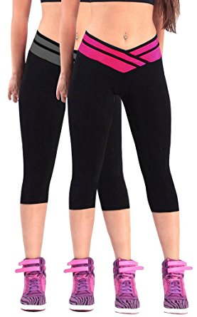 iLoveSIA Women's Tight Ankle Capri Cropped Legging