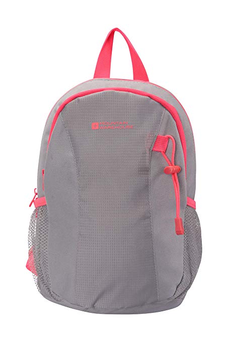 Mountain Warehouse Dash 10L Backpack - Durable Bag, Bungee Cord Attachment Mini Backpack, Elastic Bottle Pockets - Ideal Ladies & Mens Rucksack For Walkings & Travelling