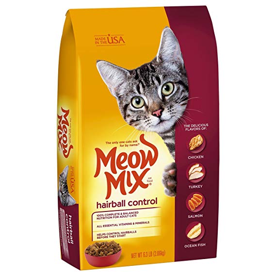 Meow Mix Hairball Control Dry Cat Food