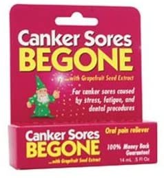 Cold sores Be Gone Canker sores Begone, 0.15 Ounce