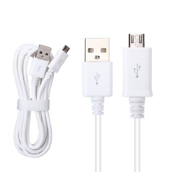 Galaxy S6 Charging Cable, NOOT PRODUCTS® 6 Feet | 1.8 Meter High Speed Premium USB 2.0 Micro USB Cable [USB A Male to Micro B] All in one Data, Sync and Charge Cable for Android, Samsung, HTC, Nokia, Nexus, BlackBerry, Motorola and More