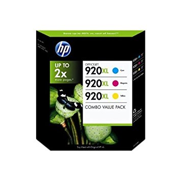 HP 920XL Color Officejet Ink Combo Pack