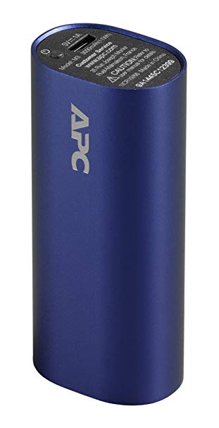 APC M3 Mobile Power Pack for Smartphones- 3,000mAh, Blue