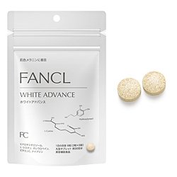 Japanese Skin Whitening Supplement Fancl White Advance 30days(180tablets) Fast Shipping and Ship Worldwide
