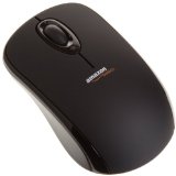 AmazonBasics Wireless Mouse with Nano Receiver Black