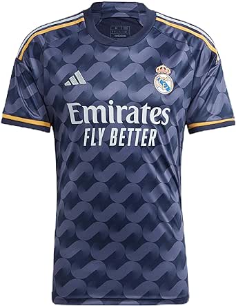 adidas Men's Soccer Real Madrid 23/24 Away Jersey - A Fan Jersey That Symbolizes Endless Support,