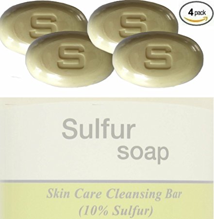 4 Pack - Traditional 10% Sulfur Soap
