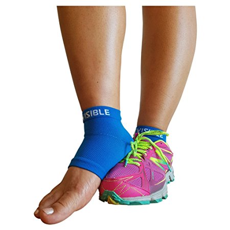 Plantar Fasciitis Compression Socks - Foot Care Sleeves by BeVisible Sports - Best for Heel, Arch & Ankle Brace Support - Boosts Circulation, Eases Swellings, Provides Relief & Aids Faster Recovery