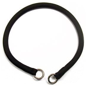 Coastal Pet Products Round Nylon Black Choke Collar for Dogs, 3/8 By 24-inch