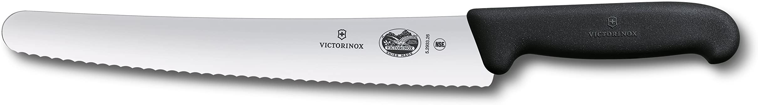 Victorinox Fibrox Pro Bread Knife 10.25-Inch 10.25" Bread Black