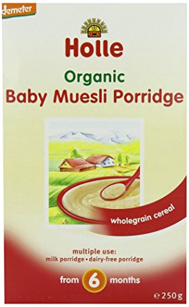 Holle Organic From 6 Months Babymuesli Porridge 250 g (Pack of 3)