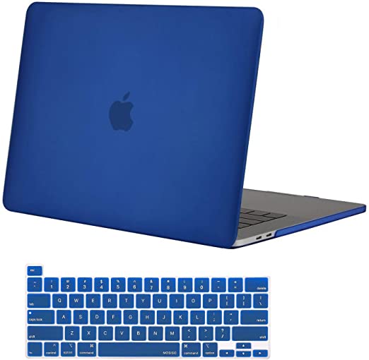 MOSISO MacBook Pro 16 inch Case 2020 2019 Release A2141, Ultra Slim Protective Plastic Hard Shell Case & Keyboard Cover Skin Compatible with MacBook Pro 16 inch with Touch Bar, Royal Blue