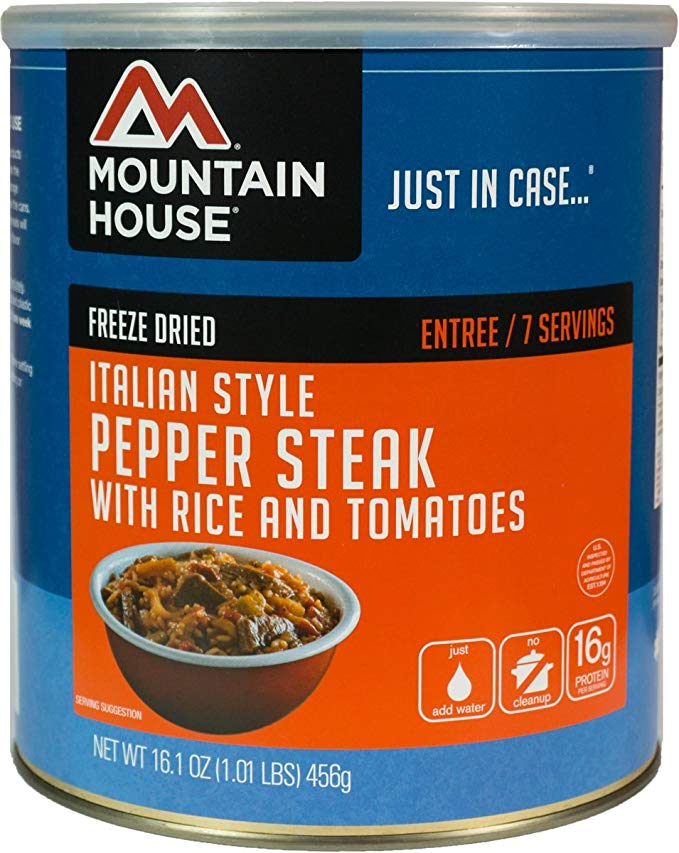 Mountain House Italian Style Pepper Steak