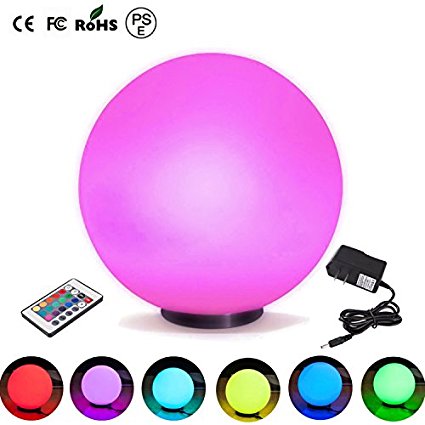 Bedroom Bedside Lamp,Protect pregnant Women and Children eye Lamp,Remote Control 16 Colors, Color Changing Ball light,Color Bulb light,RGB Color Lamp